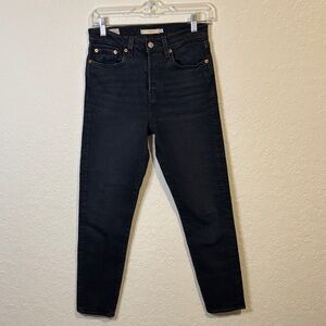 Levi Strauss button fly Wedgie skinny jeans